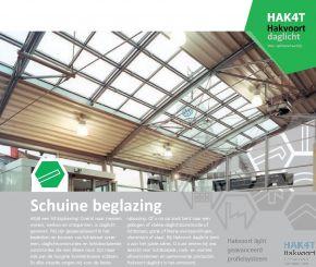 Hak4t daglicht Schuine beglazing